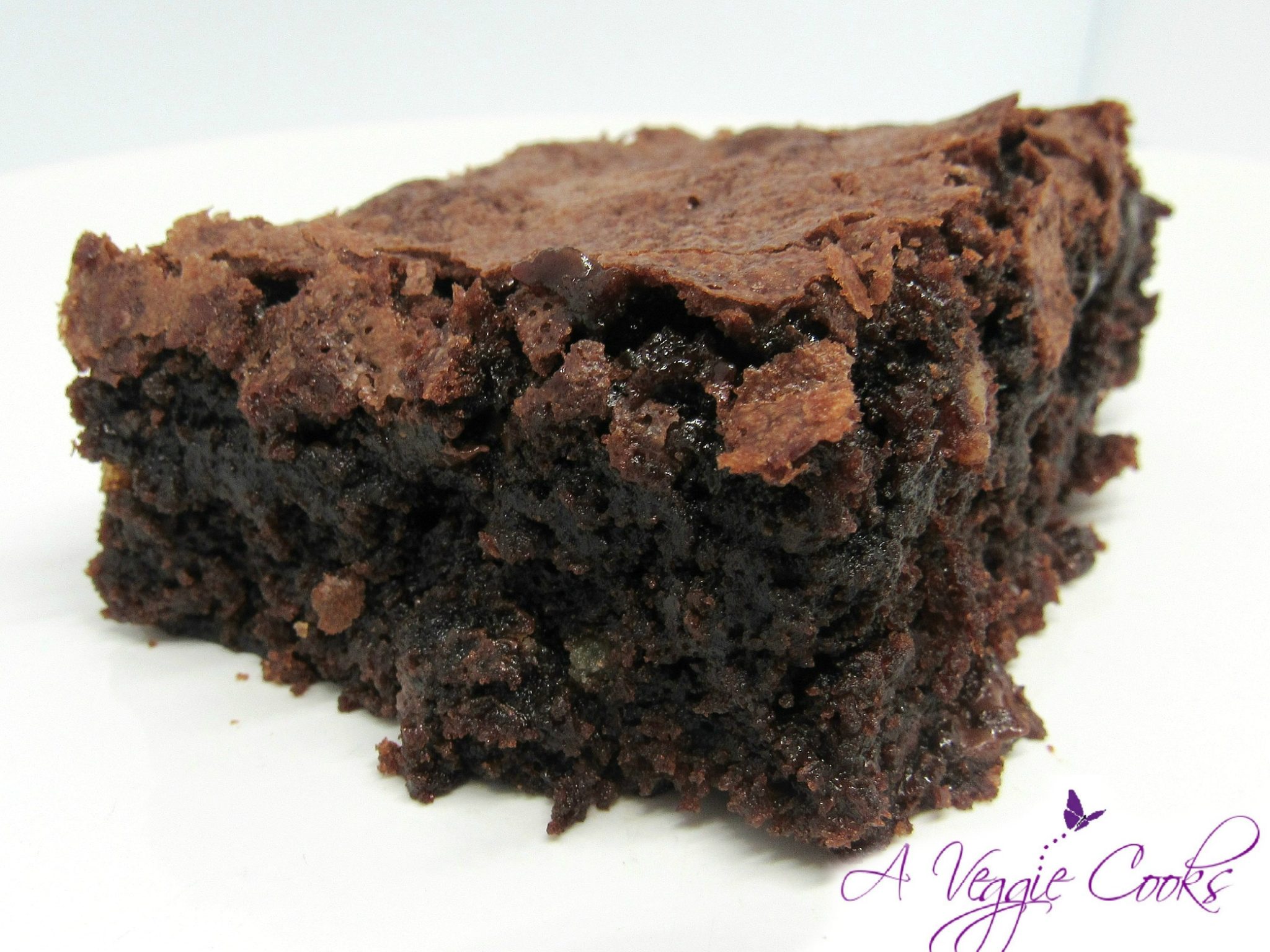 Vegan Double Chocolate Brownies