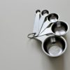 Stainless steel measuring cups