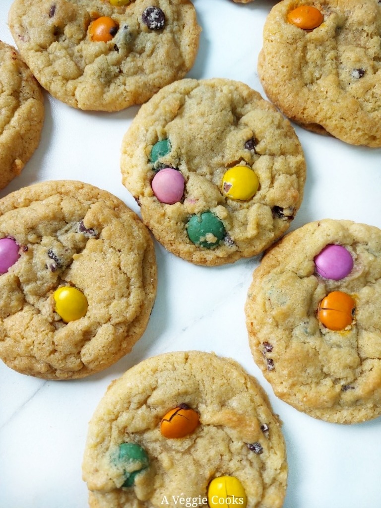 Vegan Rainbow Cookies - A Veggie Cooks